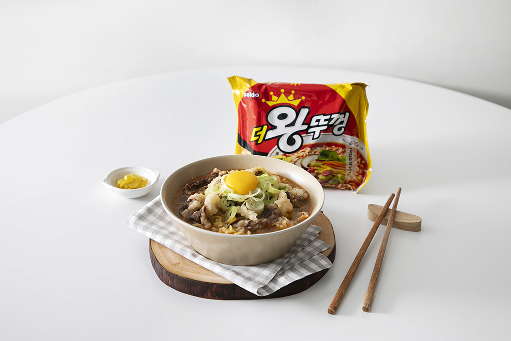 팔도 왕뚜껑 인스타그램 제품 촬영